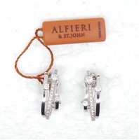 Orecchini Alfieri & St. john Donna in Oro Diamante 0.76 Ct 1960 B02 - 1960 B02